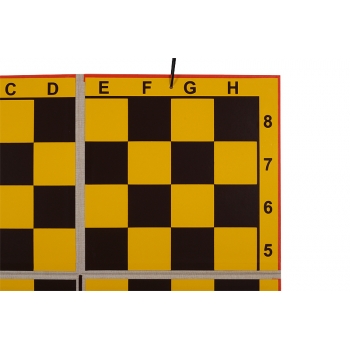 DEMO chessboard folding (in quarter), pieces included